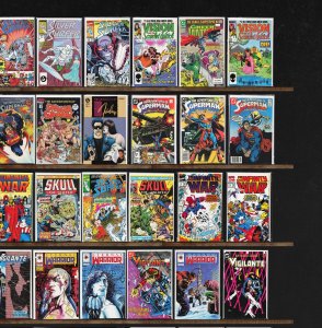 Huge Lot 140+ Comics with Adventures Of Superman, Silver Surfer & More!