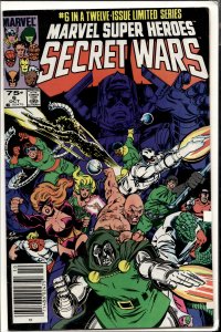Marvel Super Heroes Secret Wars #6 (1984) Buckaroo Banzai [Key Issue]