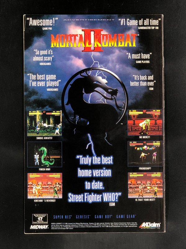 X-Men #41 (1995) Rogue and Gambit First Kiss