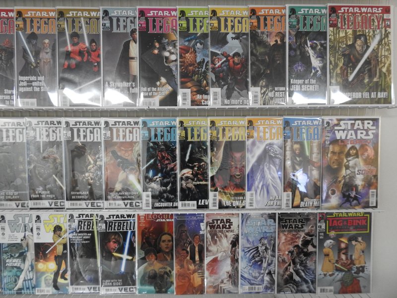 Huge Lot of 140+ Comics W/ ALL STAR WARS!!! Avg. VF+ Condition!