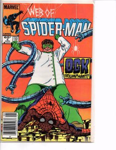 Marvel Comics (1985) Web of Spider-man #5 Doc Ock John Byrne Cover