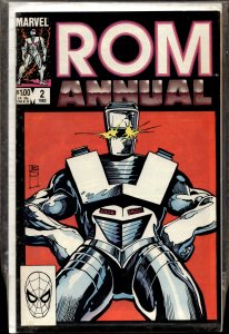 Rom Annual #2 (1983) Rom [Key Issue]