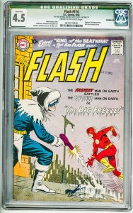 Flash #114 (1960) CGC Qualified 4.5 see description