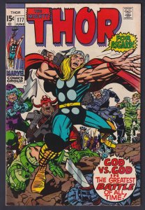 Thor #177 1970 Marvel 7.5 Very Fine- comic