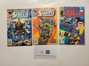 3 Nick Fury Agent of SHIELD Marvel Comic Books #1 3 29 16 TJ7