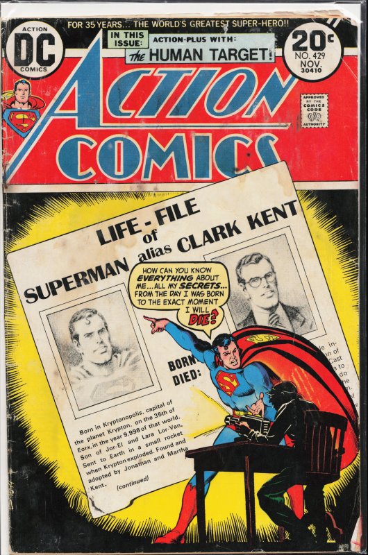 Action Comics #429 (1973) Superman