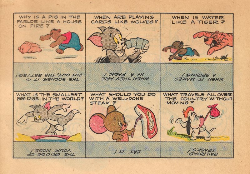 Tom and Jerry in March of Comics #154  1957 * Poll-Parrot Shoes Giveaway * 6.0FN