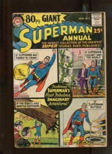 SUPERMAN ANNUAL #1 (2.5) 1ST ANNUAL!