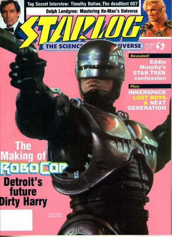 Starlog #123 FN; Starlog | Magazine Robocop - we combine shipping 