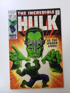 The Incredible Hulk #115 (1969) FN- condition