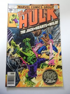 The Incredible Hulk #214 (1977) FN+ Condition