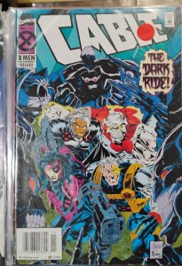 Cable # 17  1994 Marvel disney  NATHAN SUMMERS  MARROW MORLOCKS NEWSTAND DELUXE