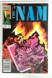 The 'Nam #3 (1987) Marvel 8.5 VF+ Newsstand 1st Print Comic Book