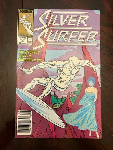 Silver Surfer #2 Newsstand Edition (1987) - NM