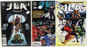 JLA Lot of 3 #8, 17, 119 DC Comics (2005) VF+ 1st Print Comic Books