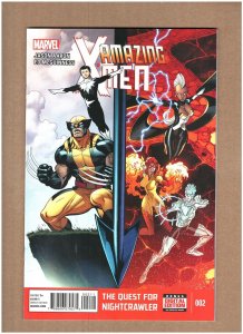 Amazing X-Men #2 Marvel Comics 2014 Wolverine Nightcrawler NM- 9.2