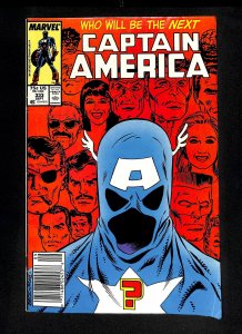 Captain America #333 Newsstand Variant