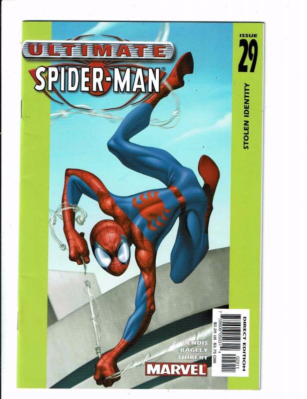 Lot of 5 Ultimate Spider-Man Marvel Comic Books #26 27 28 29 30 BH36