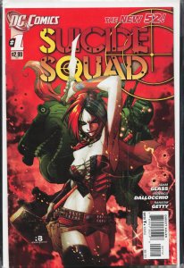 Suicide Squad #1 Second Print Cover (2011) Suicide Squad