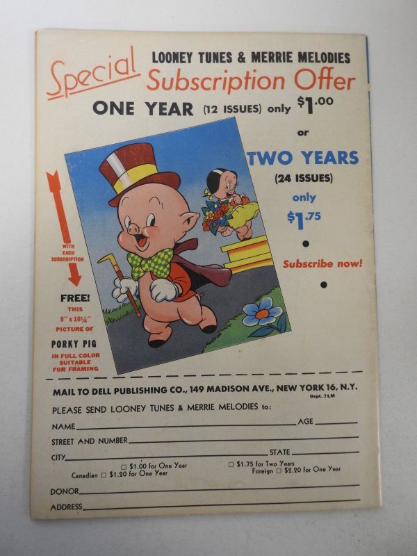 Looney Tunes and Merrie Melodies Comics #45 (1945) VG/FN Condition!