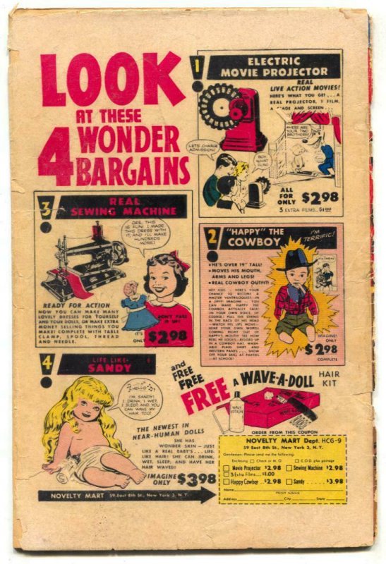 Warfront #11 1952-Violent bazooka cover- Korean War G-