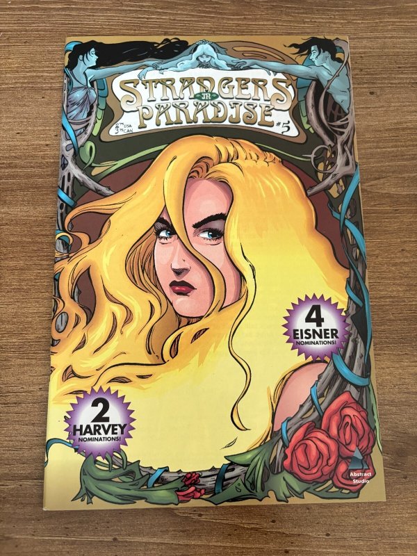 Strangers In Paradise # 5 NM Abstract Comic Book Terry Moore 20 J345
