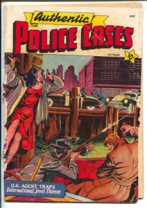 Authentic Police Cases #9  1950 - St. John  -FR/G - Comic Book