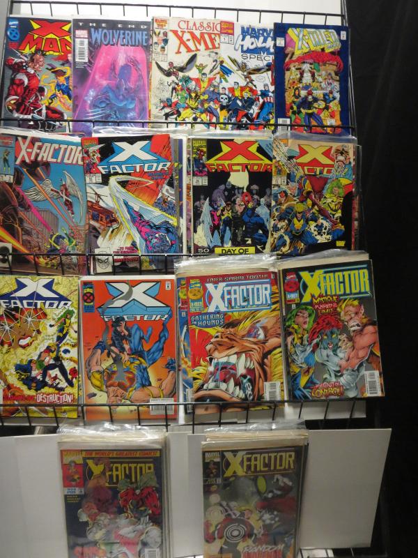 Kochcomics X-MEN Spinoff Titles Lot of 160 WYSIWYG New Mutants etc 1980s-00s SWB 