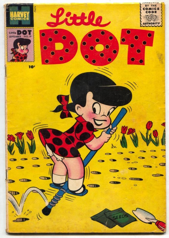 Little Dot #19 1956- Richie Rich- Harvey Humor comic VG