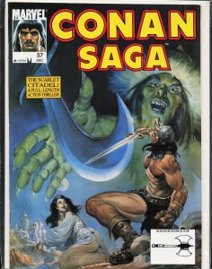 Conan Saga #57 (1991) Conan