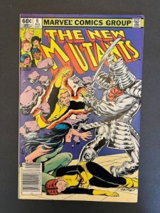 The New Mutants #6 75-Cent Cover (1983) - VF/NM