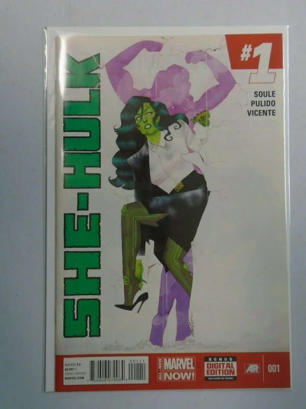 She-Hulk (3rd Series) #1 ATQ +3 Near Mint (2014)