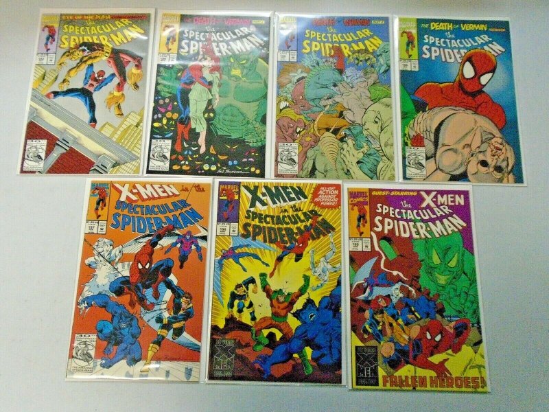 Spectacular Spider-Man High # From #185-199 15 Different 8.0 VF (1992+93)