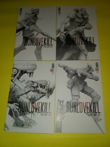 2015 Runlovekill Run Love Kill 1 2 3 4 NM