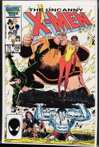 The Uncanny X-Men #206 (1986) X-Men