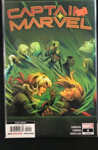 Captain Marvel #4 Second Print Cover (2019)