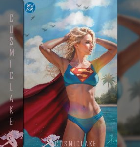 SUPERGIRL #1 CARLA COHEN FOIL VIRGIN VARIANT LTD 400 PREORDER 5/20☪