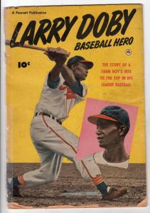 Larry Doby Baseball Hero #1 (Jan-50) FR/GD Low-Grade Larry Doby