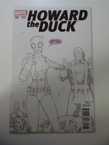 Howard the Duck #1 Lim Sketch Cover (2016) VF/NM Condition