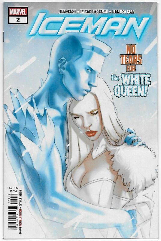 Iceman #2 White Queen (Marvel, 2018) NM