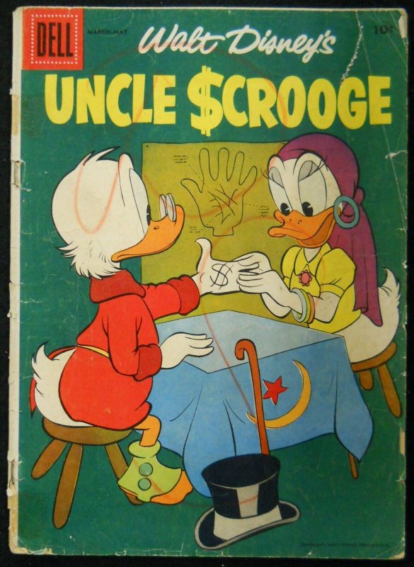 UNCLE SCROOGE #'s 16 & 17 WALT DISNEY DELL COMICS 1956 EARLY LOT