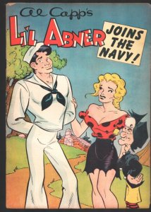 LI'L ABNER JOINS THE NAVY  no# 1950-Daisy Mae cover-Shmoo appears