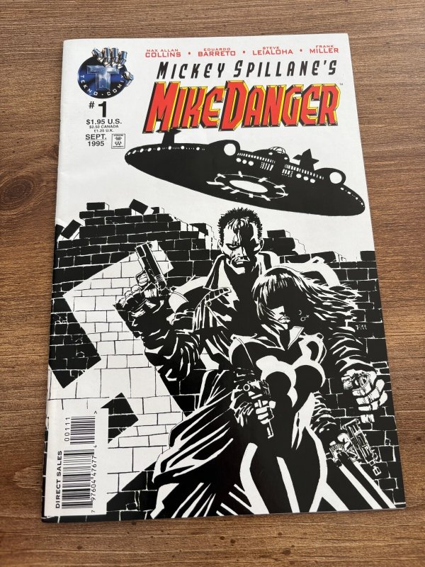 Mickey Spillane's Mike Danger # 1 VF/NM Tekno Comics Comic Book 1 J444