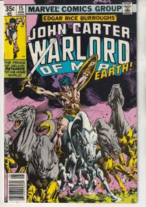 John Carter Warlord of Mars #15 (1978)