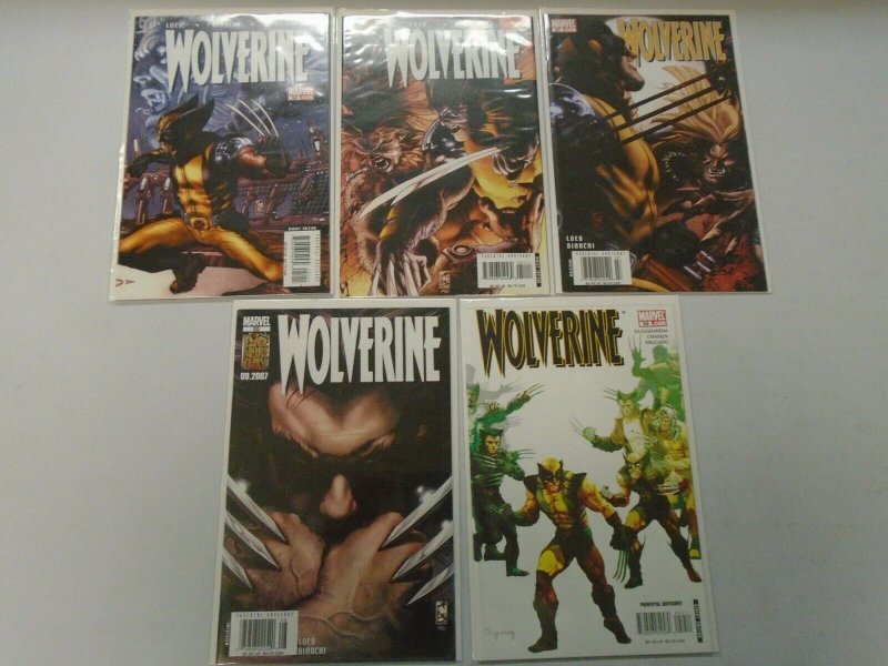 Wolverine lot 45 different from #1-59 avg 8.0 VF (2003-08 2nd Series)