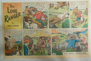 Lone Ranger Sunday by Fran Striker and Charles Flanders from 4/7/1940 Year #3