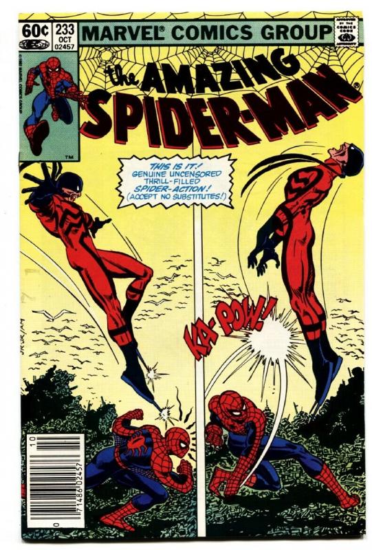 AMAZING SPIDER-MAN #233 comic book-1982-MARVEL NM-