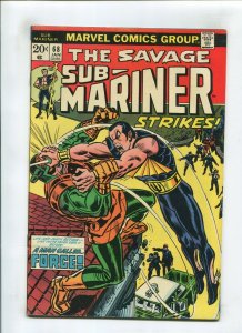 SUB MARINER #68 (8.0) *FISHERMAN*  MAN CALLED FORCE 1974