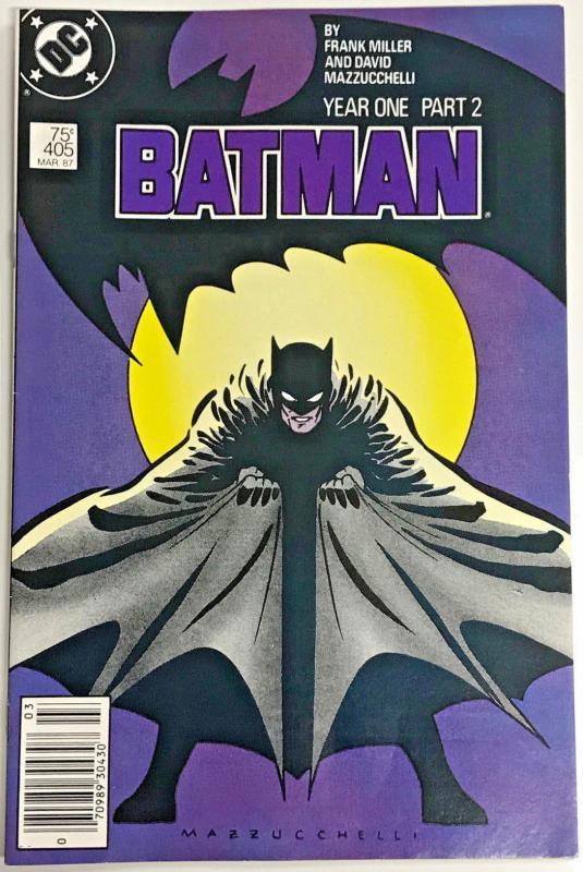 BATMAN#405 VF/NM 1987 FRANK MILLER YEAR ONE DC COMICS