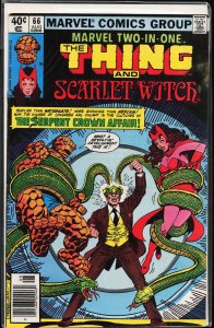 Marvel Two-in-One #66 (1980) Scarlet Witch